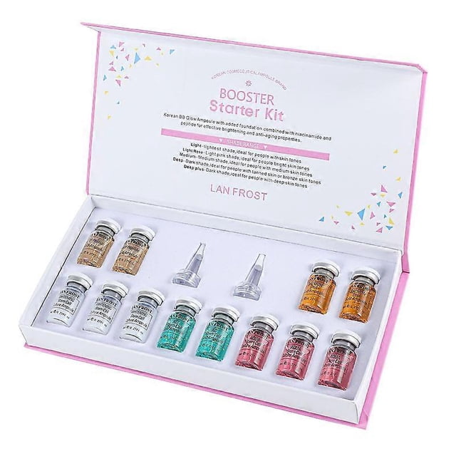 Stayve Salmon DNA Gold Ampoule BB Cream Glow Serum Dermawhite Whitening Skin Brightening Essence Facial Care Liquid Foundation