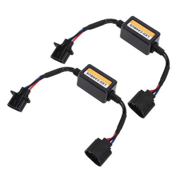 Decodificadores CANBUS LED CANBUS, 2 Piezas De Resistencia LED De Luz LED Pre -cableada Enchufe Y Reproduce DC 9 A 16V Para Modelos H13 Faro