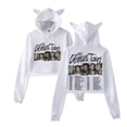 thumbnail image 3 of Lucki Merch Cat Cropped Hoodies Gemini Tour Unisex long sleeves Sweet Streetwear, 3 of 4