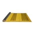thumbnail image 2 of Ahgly Company Indoor Rectangle Solid Yellow Modern Area Rugs, 4' x 6', 2 of 4