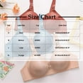 thumbnail image 4 of Abcnature Women Daily Comfort Bras Embroidery Thin Style Ventilate Back Buckle Bras without Steel Rim, 4 of 4