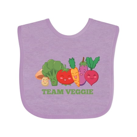 

Inktastic Team Veggie Gift Baby Boy or Baby Girl Bib