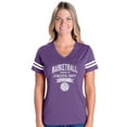 thumbnail image 1 of Womens Football Fine Jersey T-shirts - Basketball, 1 of 5