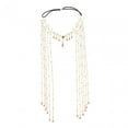 thumbnail image 1 of Boho Head Chain Hair Jewelry Headpieces Color dorado para mujeres Fiower Girls Bride Vintage Jewelry Headband Eyebrow Drop Head Chain Charm Yuyangstore Cadena de cabeza boho, 1 of 8