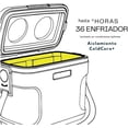 thumbnail image 3 of Hielera Pinnacle De 11QT con Capacidad De 18 Latas o 8L con Correa Ajustable Amarilla, 3 of 5