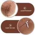 thumbnail image 3 of NUOLUX Almohada Soporta Pie Con Espuma Color Café Para Apoyo Cintura Y Descanso, 3 of 6