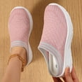 thumbnail image 2 of Mostsola Slippers for Women Slip on Sneakers Mesh Mules Slides Soft Sole Comfortable Walking Shoes, 2 of 5
