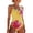 Yellow, variant on XEGLSBU 1 Piece Swimsuit Women High Cut Red Plus Size Swimsuit Bikini Style Monokini Elegant Bathing for Beach Pool Yellow Size M
