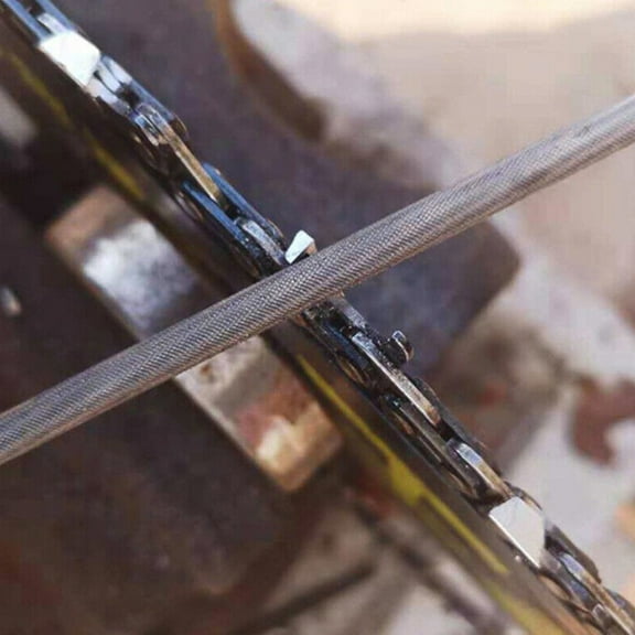 Round High Carbon Steel Sharpener 4/4.8/5.5Mm Chainsaw Saw Chain File Sharpener For Woodworking Chainsaw Tools Accessories 5.5Mm Smile Home