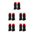 thumbnail image 1 of Maytalsory Stay Secure And Comfortable With 5 Toe Separation Socks For Barefoot Activities Black spot red bindi 5Set, 1 of 6