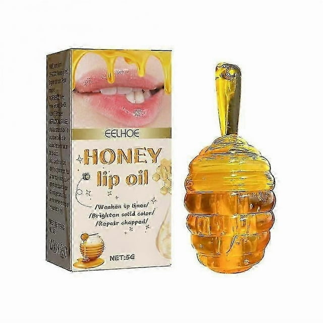 Honey Lip Oil Desalinating Lip Pattern Long-term Hydrating Moisturizing