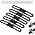 thumbnail image 1 of Correas De Montaje De Bicicleta, Vendaje Duro De Silicona De Bicicleta Multipropósito Para Linterna, Teléfono Móvil, Mp3, Botella De Aguablack5 Piezas LingWen 8390606059581, 1 of 1
