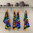 thumbnail image 2 of LGBT Rainbow Flag Dish Towels 4 Pack, Valentine Washable Tea Towels Dishcloths Lint-Free 18x28 Inch Fast Drying for Home Kitchen Clean, 2 of 7