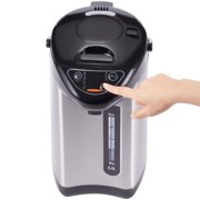 4L Hot Water Dispenser with 4 Temperature Settings, 680W Fast Heating, 304 Stainless Steel, Child Lock, 360° Base for Tea Coffee Milk