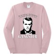 thumbnail image 2 of Wild Bobby, Rest In Peace Ray Liotta Movie Quote Always Wanted to be a Gangster Famous People Mens Long Sleeve Shirt, Light Pink, Small, 2 of 5