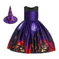 thumbnail image 1 of Disfraz de niña Salvador vestido gótico para Halloween cosplay Altura 120cm, 1 of 10