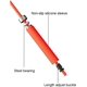 thumbnail image 4 of Cuerda de saltar ajustable profesional con rodamientos, cable de PVC de 5 mm y mangos de aleación/silicona, ideal para pérdida de peso y fitness en casa o gimnasio (3 m), 4 of 5