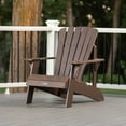 thumbnail image 3 of Lifetime Adirondack Chair - Brown, 3 of 16