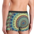 thumbnail image 5 of Kll Round Mandala1 Men'S Cotton Boxer Briefs Underwear-X-Large, 5 of 9
