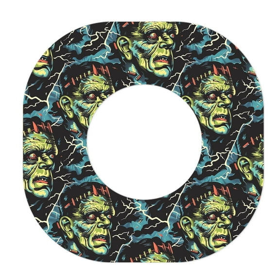 Peelz Frankie Patch Tape Designed for The DEXCOM G7 and Stelo Waterproof & Sweatproof Adhesive for 15 Days, Pre-Cut Adhesive Medical Tape, Continuous Glucose Monitor Sensor Cover