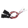 thumbnail image 2 of Arnés De Altavoz, Arnés De Cableado De Radio De Velocidad De Transmisión Rápida Impermeable ABS Resistente Al Desgaste 12V 3A 10W Con Enchufe Para Amplificador De Automóvil, 2 of 7