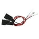 thumbnail image 2 of Arnés De Altavoz, Arnés De Cableado De Radio De Velocidad De Transmisión Rápida Impermeable ABS Resistente Al Desgaste 12V 3A 10W Con Enchufe Para Amplificador De Automóvil, 2 of 7