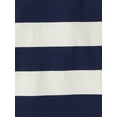 thumbnail image 3 of The Children's Place Girls Short Sleeve Striped Rugby Polo Dress, Sizes XS-XXL, 3 of 3