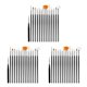 thumbnail image 1 of Guardurnaity 15 piezas Nail Art Brush Drill Dotting Pen para principiantes Pintura Manicure Art Home Professional Care Black Type1 NO1, 1 of 6