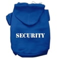 thumbnail image 1 of Security Screen Print Pet Hoodies Blue Size Sm (10), 1 of 1