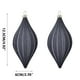 thumbnail image 2 of Bolas de Terciopelo Decorativas Navideñas (Paquete de 2) | Adornos Colgantes de Plástico Flocado para Árbol de Navidad | Bolas Festivas para Escaparates, Decoración Navideña para El Hogar, Centro Com, 2 of 2
