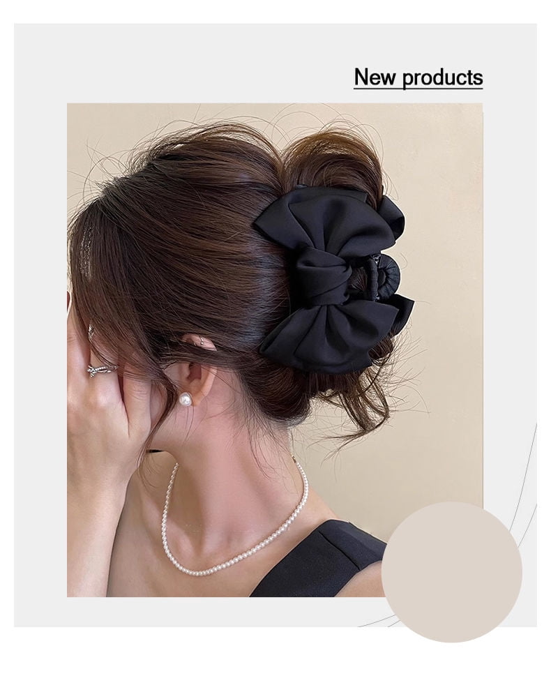 EKE Women’s Hair Clip Vintage Retro Back-Wear Elegant Hair Accessory with Fashion Texture