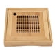 thumbnail image 2 of Bandeja para servir té, mini bandeja cuadrada de madera Kongfu Kongfu para servir té, bandeja de madera para servir té, rendimiento probado Jadeshay A, 2 of 8
