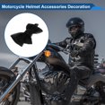 thumbnail image 3 of Accesorios para Casco de Motocicleta Decoración Moño de Sirena para Cascos de Motocicleta Bicicleta Esquí Etiqueta Negra 1 Juego, 3 of 6