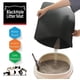 thumbnail image 2 of Fold Double Layer Pet Cat Litter Box Mat Waterproof Filters Pads Non-slip Keep Bed House Clean Trapping Kitten Sandbox cama para ShopWise Round, 2 of 8