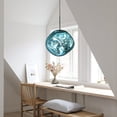 thumbnail image 4 of Ilios Innova | Lámpara Colgante Lava | Estilo Contemporáneo | Altura Ajustable | Metal Cromado y Acrílico Decorativo, 4 of 9
