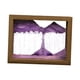 thumbnail image 1 of Imagen de arte de arena decoración de paisajes de arena de Marco de fotos morado Zulema Imagen de arena en movimiento, 1 of 8