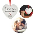 thumbnail image 3 of Mouliraty I Wish You Lived Door Gifts For Friend Valentine's Day OrnamentSister Outdoor Decorations Valentine's Day Heart Hanging Ornaments Outdoor Valent, 3 of 4
