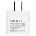 thumbnail image 4 of Samsung Chargeur Mural USB-C 25 W Adaptateur d'Alimentation - Blanc, 4 of 4