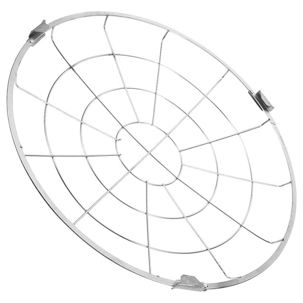 Luxshiny Cubierta Metálica Para Pantalla De Redonda Resistente Para Protección De Bombillas En El Hogar