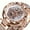 Rose Gold-White, variant on Luxury Rhinestone Flower Mechanical Watch - Retro Skeleton Fashion Analog with Water Resistant Stainless Steel Wristband, Precise Timekeeping, Crystal Clear Dial and Elegant Design for Women