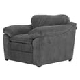 thumbnail image 2 of Sillón Aston 1 Plaza Gris Oscuro, 2 of 7