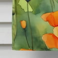 thumbnail image 4 of California California Poppies in Watercolor House Flag 28 in x 40 in, 4 of 5
