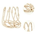 thumbnail image 6 of Sharprepublic Christmas Wood Bead Garland Boho for Thanksgiving Front Door Farmhouse, 6 of 8