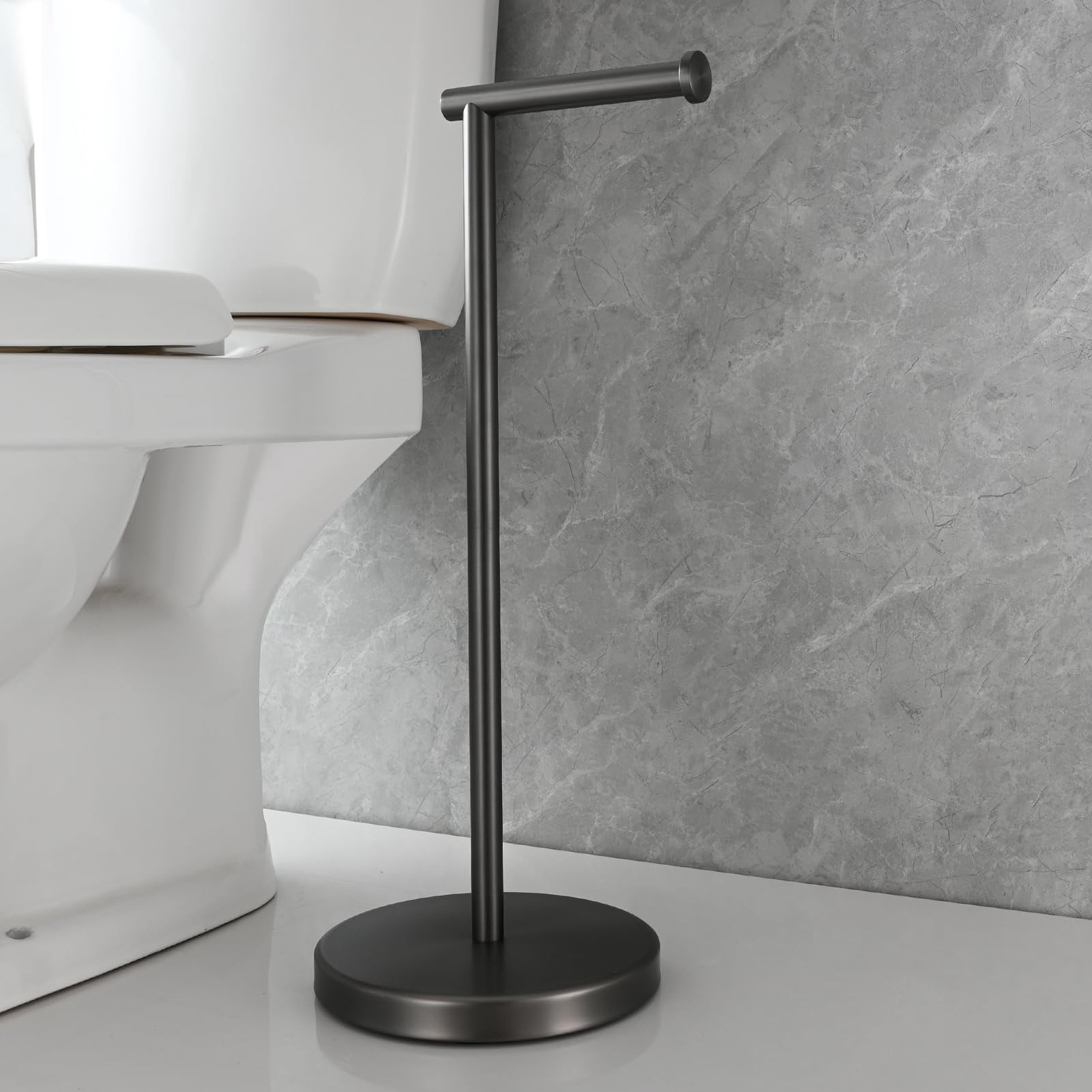 Brushed Nickel Toilet Paper Stand, Toilet Paper Holder Brushed Nickel