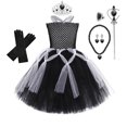 thumbnail image 3 of Disfraz de bruja araña para niña, vestido de tutú de Halloween, gótico, fantasía, fiesta de carnaval, disfraz de miedo para niños, 2023, 3 of 5