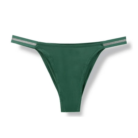 

Womens Temptation Low-Waist Transparent Thongs