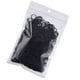 thumbnail image 5 of Mini bandas de goma, bandas elásticas suaves negras para cabello de niños, trenzas, peinado de boda y más (paquete de 1000) Xemadio ZFFLD130, 5 of 6