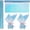 iridescent-ligh blue, variant on 50ft x 17" Light Blue Iridescent Cellophane Wrap Roll, Rainbow Colored Cello Film for Gift Baskets, Fairy Wings, DIY Crafts & Baby Shower Decorations