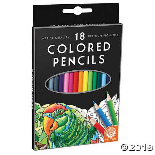 Colored Pencils Set Of 18