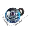 thumbnail image 3 of Jusqu'à 65 % de Réduction sur les Colliers SMihono pour Femmes, Collier Boule de Verre Ciel en Forme de Cœur, 3 of 3